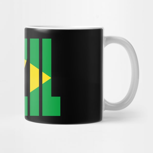 Brazil Flag by Jambo Designs